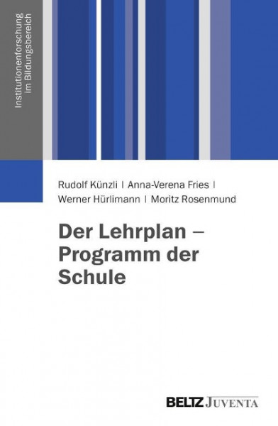 Der Lehrplan - Programm der Schule