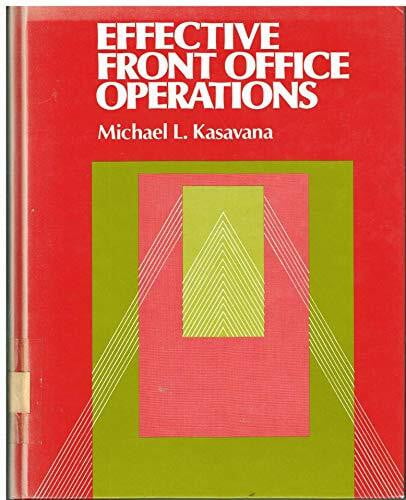 Effective Front Office Operations