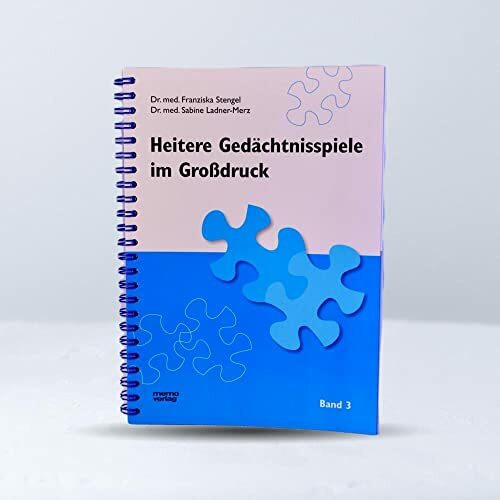 Heitere Gedächtnisspiele im Großdruck, Bd.3: Mit 24 Spielübungen (Heitere Gedächtnisspiele im Grossdruck)