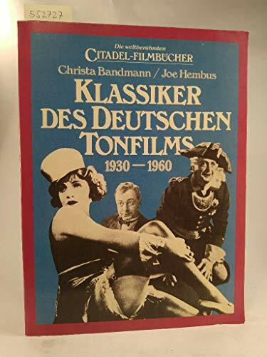 Klassiker des deutschen Tonfilms.