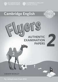 Cambridge English Young Learners Test Flyers 2. Answer booklet