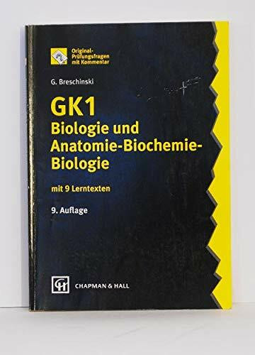 GK 1 Biologie und Anatomie-Biochemie-Biologie