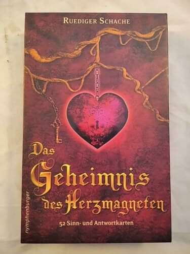 Das Geheimnis des Herzmagneten (Kartenset): 52 Sinn- und Antwortkarten