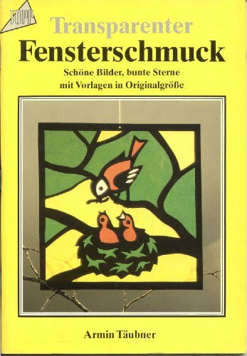Transparenter Fensterschmuck: Schöne Bilder, bunte Sterne