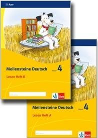 Meilensteine. Deutsch. Lesestrategien Paket Heft 1-2. Klasse 4. Ausgabe ab 2017