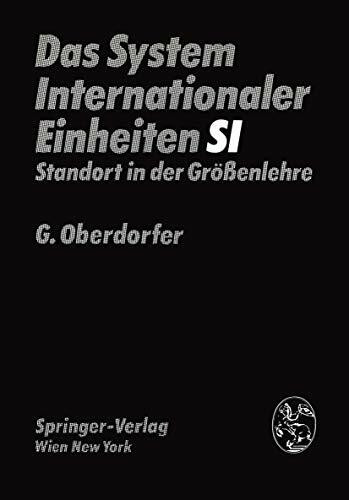 Das System Internationaler Einheiten (Si): Standort In Der Größenlehre