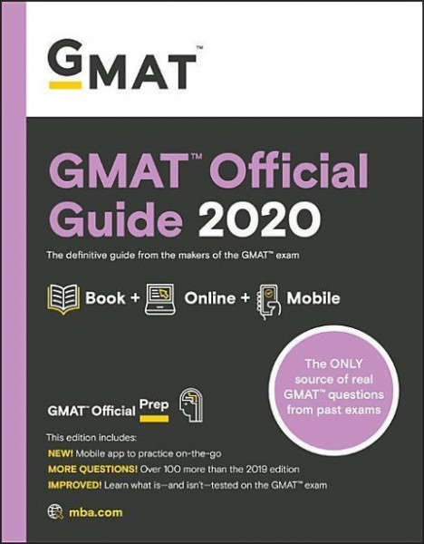 GMAT Official Guide 2020: Book + Online Question Bank