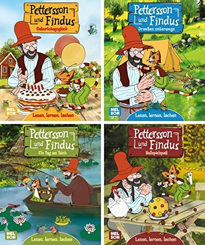 Nelson Mini-Bücher: Pettersson und Findus 1-4 (Einzel/WWS)