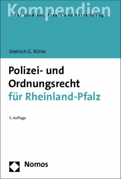 Polizei- und Ordnungsrecht für Rheinland-Pfalz (Recht - Kompendien)