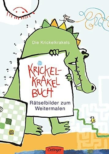 Krickel-Krakel-Buch. Rätselbilder zum Weitermalen