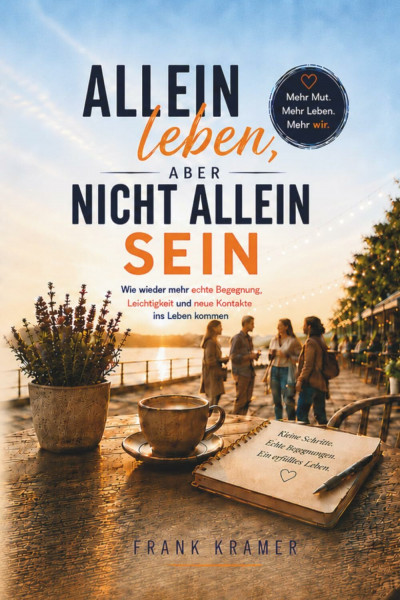 Allein leben, aber nicht allein sein: Wie wieder mehr echte Begegnung, Leichtigkeit und neue Kontakte in Dein Leben kommen.