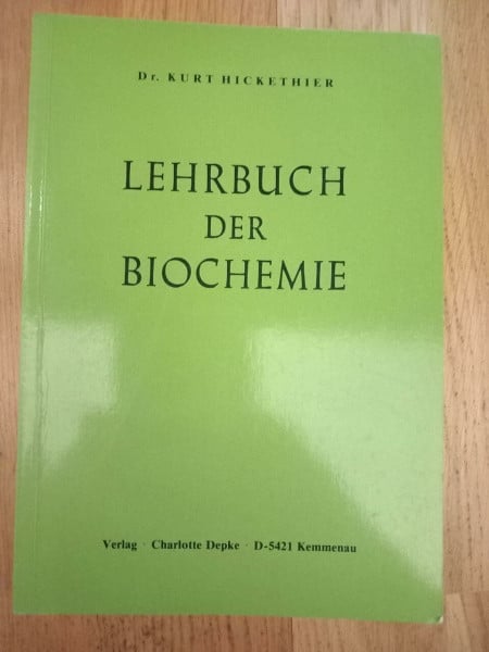 Lehrbuch der Biochemie
