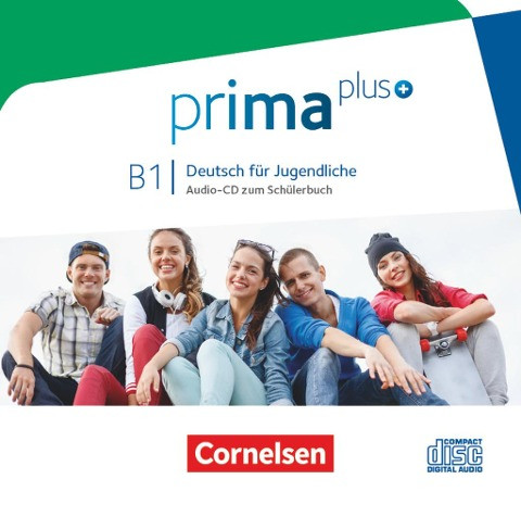 prima plus B1: Gesamtband - Audio-CDs zum Schülerbuch