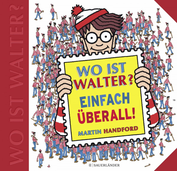 Wo ist Walter? Einfach überall: Exklusive Schmuckausgabe mit Halbleinenrücken und Prägung
