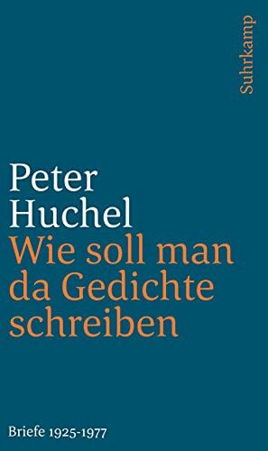 Wie soll man da Gedichte schreiben: Briefe 1925–1977