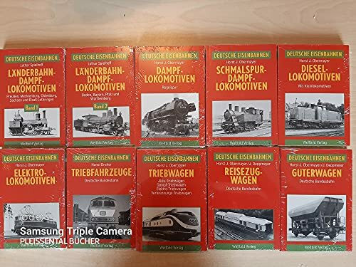 Deutsche Eisenbahnen, Ausführliche Dokumentation der Geschichte der deutschen Eisenbahn in 10 Bänden