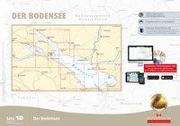 Sportbootkarten Satz 10: Bodensee (Ausgabe 2018)