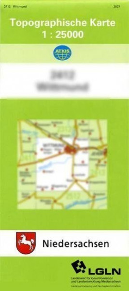 Westerholt 1 : 25 000. (TK 2410/N)