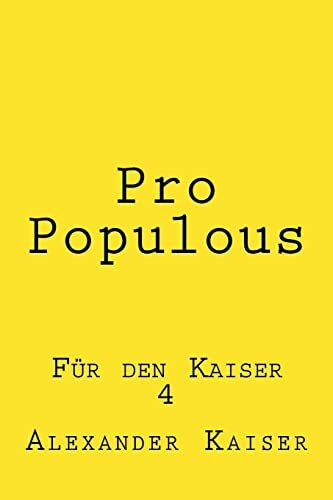Pro Populous: Für den Kaiser