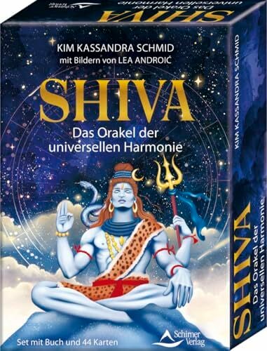 Shiva – Das Orakel der universellen Hamonie: Set mit Buch und 44 Karten Shiva – Das Orakel der universellen Hamonie: Set mit Buch und 44 Karten