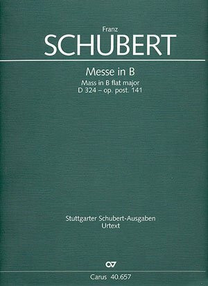 Schubert: Messe in B (D 324). Partitur