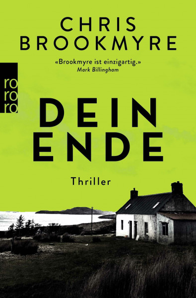 Dein Ende: Thriller. Deutsche Erstausgabe. Ausgezeichnet als Crime Novel of the Year 2017 (Ein Jack Parlabane-Thriller)