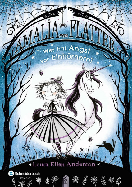 Amalia von Flatter, Band 02: Wer hat Angst vor Einhörnern? | Ein Rosa-Glitzer-Einhorn zu Halloween | Lustiger Lesespaß mit liebevollen Illustrationen