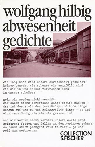 Abwesenheit: Gedichte (Collection S. Fischer)