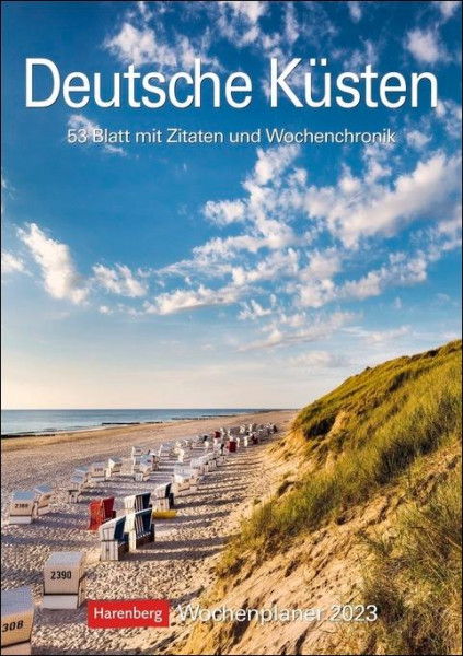 Deutsche Küsten Wochenplaner 2023