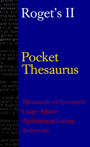 Rogets II Pocket Thesaurus (Roget's Thesaurus)