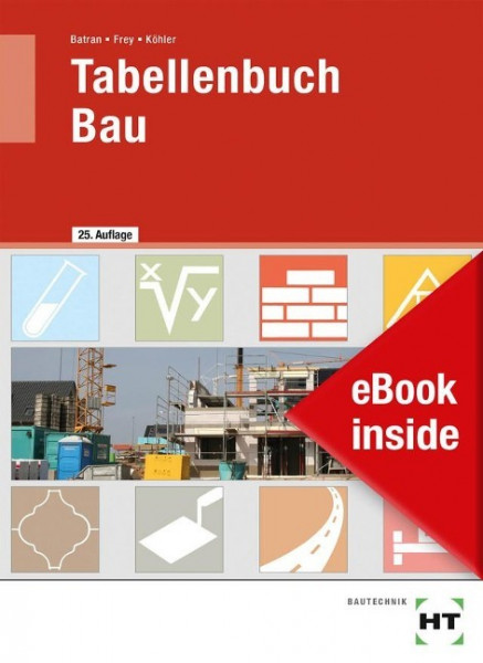 eBook inside: Buch und eBook Tabellenbuch Bau