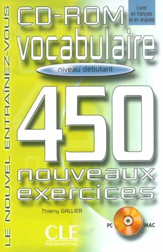 Le Nouvel Entrainez-vous: Vocabulaire - 450 nouveaux exercices - CD-Rom debu