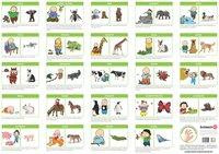 Babyzeichen Poster - Zauberhafte Babyhände entdecken Tiere