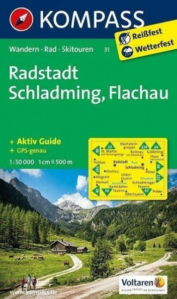Radstadt - Schladming - Flachau 1 : 50 000