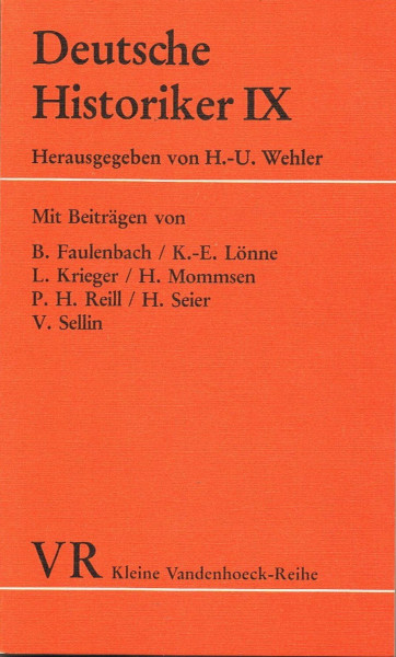Deutsche Historiker (Band 9)