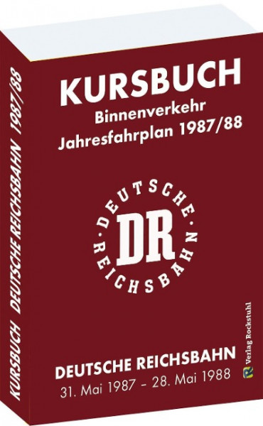 Kursbuch der Deutschen Reichsbahn 1987/1988