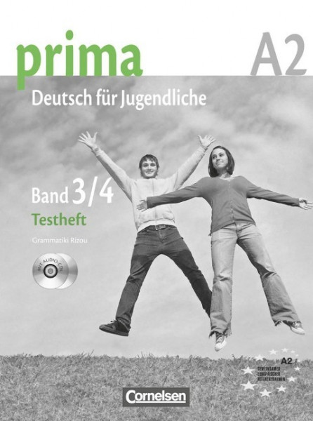 Prima Deutsch für Jugendliche 3/4. Testheft mit Modelltest "Fit in Deutsch 2