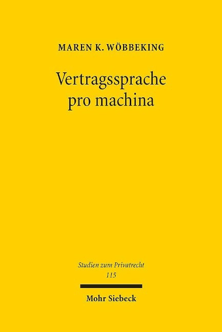 Vertragssprache pro machina