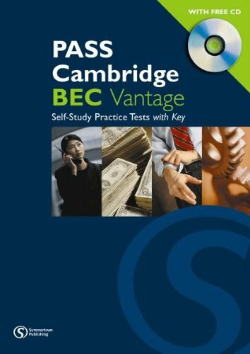 Pass Cambridge BEC (B2) Vantage - Self Study Practice Tests mit Audio-CD