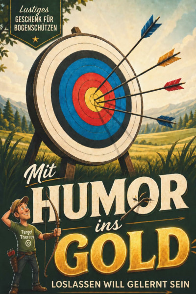 Mit Humor ins Gold – Das witzige Buch über Bogenschießen für Erwachsene: Warum Loslassen schwer fällt, Perfektion überbewertet und jeder Schuss eine kleine Lebenslektion ist
