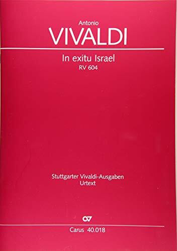 In exitu Israel (Partitur): RV 604
