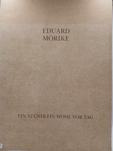 Ein Stündlein wohl vor Tag