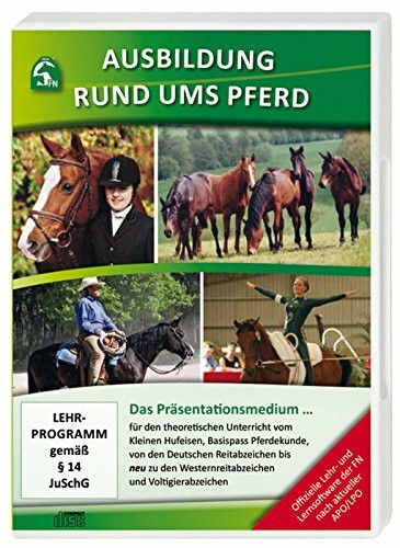 Ausbildung rund ums Pferd: Lehr- und Lernprogramm (Power Point): Das Präsentationsmedium für den theoretischen Unterricht vom Kleinen Hufeisen, ... akuteller AP.... Für Windows 7, Vista, XP