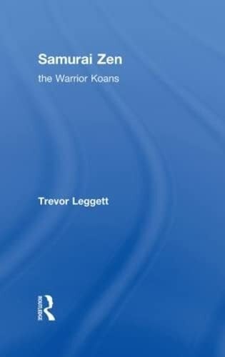 Samurai Zen: The Warrior Koans Samurai Zen: The Warrior Koans