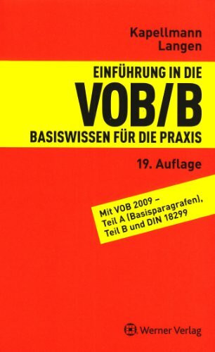 Einführung in die VOB/B