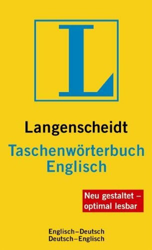 Langenscheidt Taschenwörterbuch Englisch: Englisch-Deutsch/Deutsch-Englisch