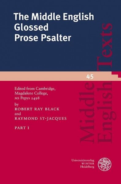 The Middle English Glossed Prose Psalter Part 1