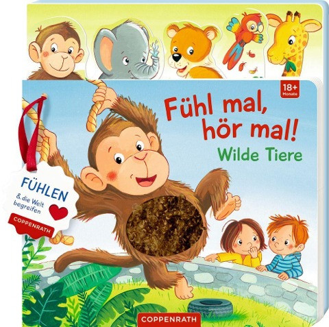 Fühl mal, hör mal! Wilde Tiere