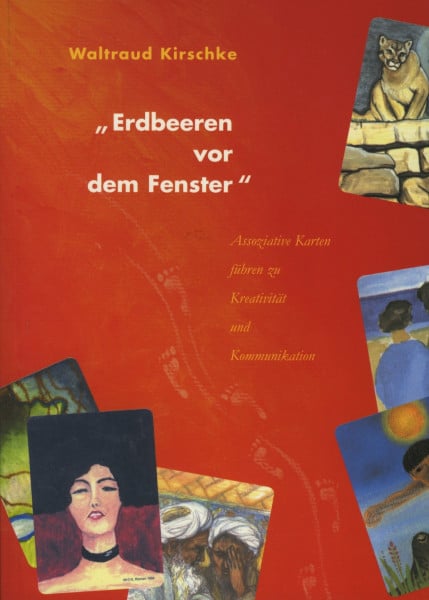 Erdbeeren zittern vor dem Fenster. Assoziative Kartenspi... Book