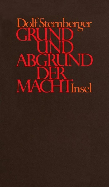 Schriften VII. Grund und Abgrund der Macht